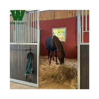 Panneaux WPC, box à chevaux, stalles de chevaux, écuries de style européen, écuries équestres économiques, Chine