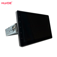 Autoradio Stéréo Universel Android 1 Din avec Écran Tactile Réglable de 10 Pouces, DSP, Carplay, 4G Sim, 4+64 Go, Vidéo et GPS