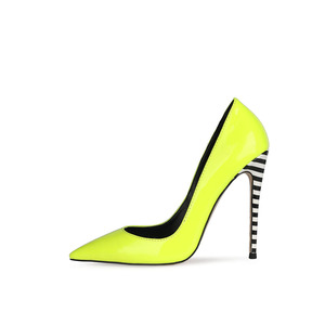 Grosir Pabrik <span class=keywords><strong>Chengdu</strong></span> sepatu pump wanita elegan Pu seksi Stiletto sepatu hak tinggi tunggal - Product Image 3