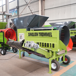 Kleines mobiles Rotary Trommel Drum Screen Oberboden-Trommel sieb - Product Image 1