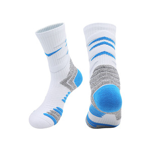 Mid Tube Summer Football <b>Socks</b> for Children Youth Adults Cuff Logo Wear-resistant Anti-Slip for Basketball Cycling Yoga <b>Running</b> - Product Image 4