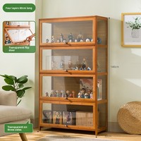 Vitrine d'exposition en acrylique personnalisable pour Lego et figurines, présentoir de rangement pour jouets avec cloisons réglables, étagère anti-poussière sans verre