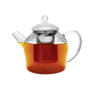 Théière en verre Bredemeijer Minuet 1,2 l avec filtre en acier inoxydable pour la préparation du thé - Product Image 1