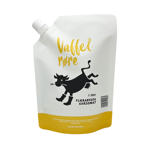 Custom Printed Plastic 1 Liter Drink Bags PET/NY/PE Spout <strong>Pouch</strong> 1000ml for <strong>Milk</strong> Yogurt - Product Image 3