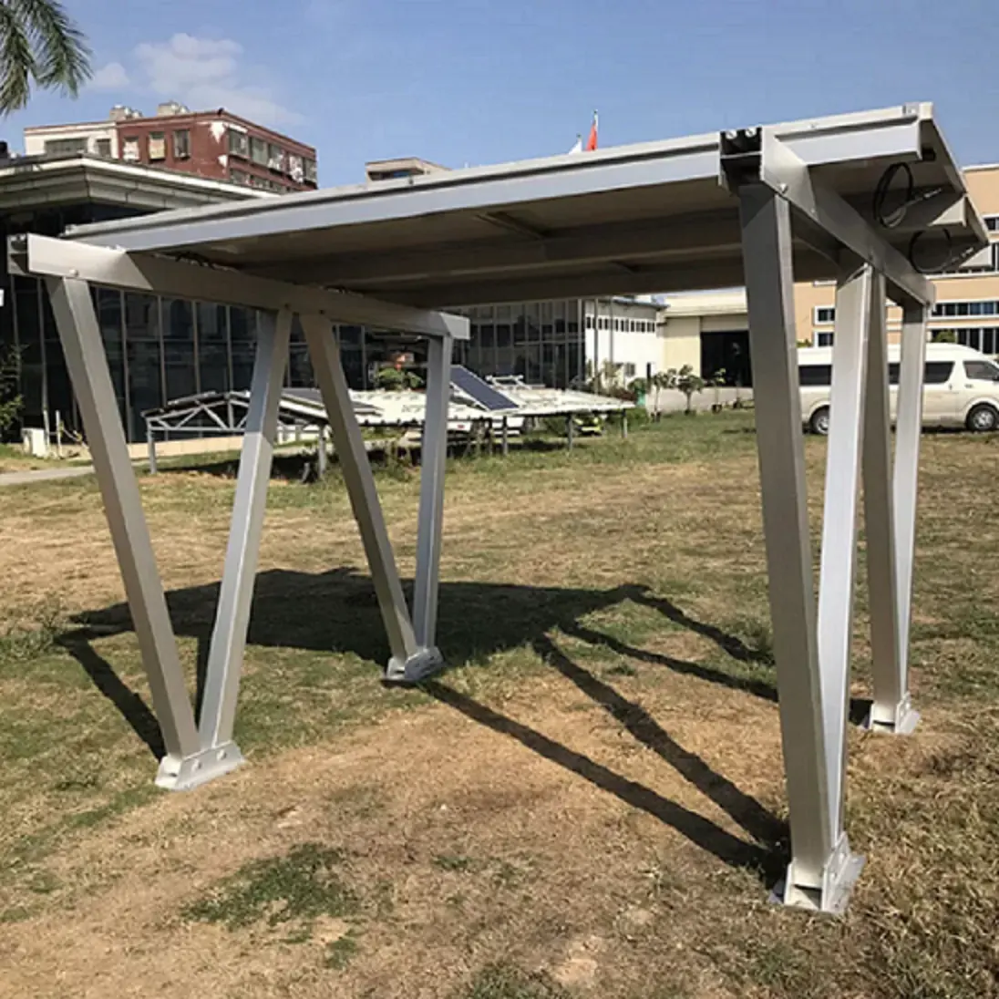 BRISTAR rak mobil tanah biaya pemasangan panel pv dibuat sesuai pesanan carport rak atap ubin surya