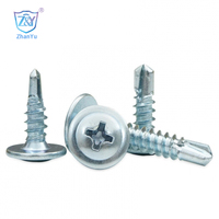 Usine de qualité Tornillos Truss Wafer Head Vis auto-perceuses 4.2*13mm #8*1/2 "Fournisseur chinois