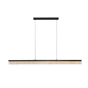 Luminaire suspendu minimaliste pour salle à manger avec une touche de luxe discret, luminaire linéaire minimaliste pour bar/table à manger - Product Image 2