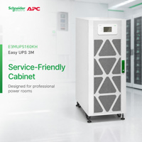 UPS Schneider Easy E3MUPS160KHS, UPS de 3 fases y 160 kVA, 400 V, UPS 3:3 para Baterías Externas, APC Easy UPS, UPS APC de 160 kVA, UPS APC de 160 kVA