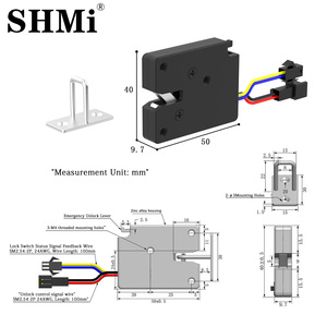 XG07E DC Multivoltage for Smart Parcel Lockers <strong>Small</strong> Magnetic <strong>Door</strong> <strong>Lock</strong> - Product Image 5