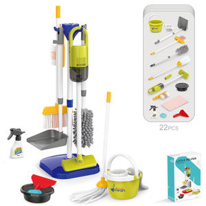 Jeu <span class=keywords><strong>de</strong></span> simulation éducatif pour enfants : Kit d'outils <span class=keywords><strong>de</strong></span> nettoyage détachable DIY pour tout-petits, avec balai et serpillière – Cadeau idéal - Product Image 2