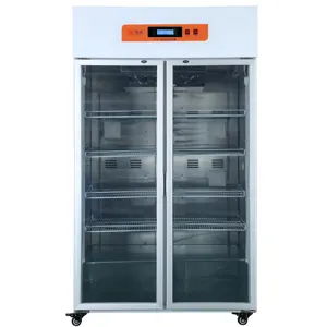 Armario de laboratorio de 2 a 8 grados, refrigerador de farmacia, temperatura ultra baja, combinación médica pequeña, refrigeradores y congeladores