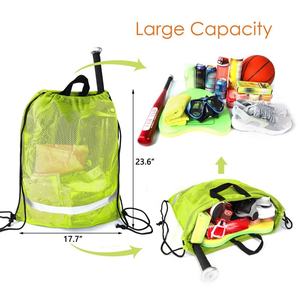 Sac à cordon, sac à dos à cordon pour la salle de sport, sac à dos léger de voyage, sac à dos de sport imperméable en polyester 210D, unisexe - Product Image 2