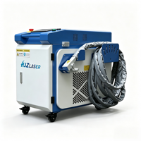 Nettoyeur laser 2000W, machine de nettoyage au laser à fibre haute efficacité, élimination de la peinture sur métal