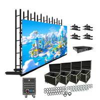 Système complet d'écran LED pour événements sportifs en location, pour extérieur, P3 P4, mur vidéo, écran LED modulaire