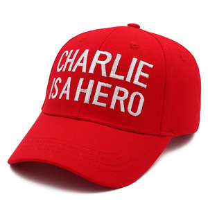 Casquette de baseball originale Charlie Is A <span class=keywords><strong>Hero</strong></span>, profil bas, couleur rouge, structure réglable - Product Image 2