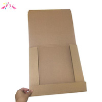 Individuell Bedruckte Umweltfreundliche Flache Box, Verstärkte Kartonage mit Aufreißstreifen, Anpassbare Vinyl-LP-Versandtaschen