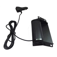 Luces estroboscópicas de emergencia para tablero LED de 1W, barra de luz de visera estroboscópica LED para parabrisas, luz intermitente de seguridad de advertencia con ventosas