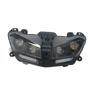 Phare LED de Moto pour YAMAHA <span class=keywords><strong>MT09</strong></span> FZ09 2017 2018 <span class=keywords><strong>2019</strong></span> 2020 Tête de Moto Grande Lampe de Conduite Avant - Product Image 2