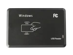 Leitor De Cartão Inteligente USB RFID Desktop 13.56Mhz FM1108 HF MF