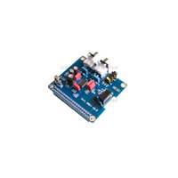 Supporte Raspberry Pi 2/3 de type B/génération B+HIFI DAC+carte son avec interface I2S