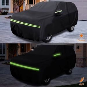 Funda Impermeable para Coche, Reemplazo Personalizado para VW <span class=keywords><strong>Golf</strong></span> 2003-2025 con Puerta con Cremallera y Bandas Antiviento para Protección Contra Nieve, Lluvia, Polvo y Granizo - Product Image 5
