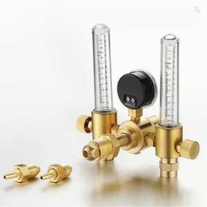 Régulateur de débitmètre double 0-15 L/min pour gaz argon pour soudage MIG TIG - Product Image 2