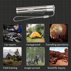 ไฟฉายเลเซอร์มินิ USB ชาร์จได้อเนกประสงค์ 3-in-1 แสงสีแดง คุณภาพสูง - Product Image 6