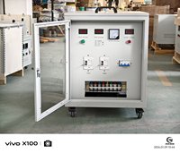 Convertisseur AHK-80kW Deux entrées, tensions monophasées 220V et 380V, sortie triphasée 380V