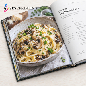 Stampa Professionale di Libri di Cucina con Fotografia di Cibo e <span class=keywords><strong>Copertina</strong></span> <span class=keywords><strong>Morbida</strong></span> Laminata Opaca per Ristoranti OEM - Product Image 5