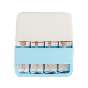 Ensemble de flacons de <span class=keywords><strong>voyage</strong></span> rechargeables en plastique vides 4 en 1 pour femmes, <span class=keywords><strong>kit</strong></span> de flacons de <span class=keywords><strong>voyage</strong></span> anti-fuite pour shampooing, lotion, liquides en <span class=keywords><strong>avion</strong></span> - Product Image 6