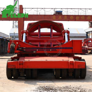 <span class=keywords><strong>2025</strong></span> Windmill Blade Transport Trailer Dreiachsige Schwanenhals Wind Windmühle Blade Hydraulic Turbine Transport - Product Image 4