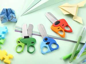 <span class=keywords><strong>Ciseaux</strong></span> mignons Animaux de dessin animé Sécurité <span class=keywords><strong>Maternelle</strong></span> Enfants Bricolage DIY Coupe-papier Outil Papeterie étudiante Bureau Petits <span class=keywords><strong>ciseaux</strong></span> - Product Image 4