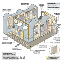 Mobilier Modulaire Écologique Personnalisé pour Magasins de Jouets et de Bébés, Conception Clé en Main et Aménagement d'Usine pour la Vente au Détail de Produits pour Enfants