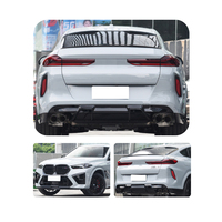 Kit de Carrocería para BMW X6 G06 2023-2025, Actualización F96 Lci X6M, Faldones Laterales, Parachoques Delantero, Instalación No Destructiva del Parachoques Trasero