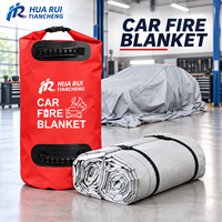 Couverture anti-feu en silicone pour véhicules électriques, vente en gros, directement de l'usine, équipement de sécurité incendie