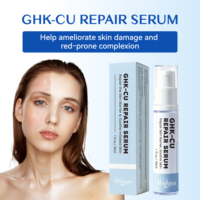 Sérum Réparateur en Gros au Tripeptide-1 de Cuivre, Panthénol, Niacinamide et Centella Asiatica pour Soin de la Barrière Cutanée, Personnalisé, 30ml
