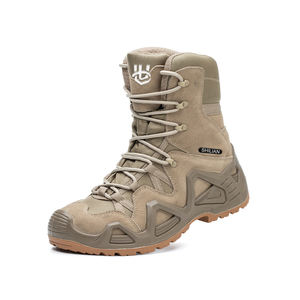 Chaussures de sécurité à orteils, bottes de sécurité de travail en acier Composite personnalisé pour hommes en cuir unisexe OEM personnalisé ISO - Product Image 5