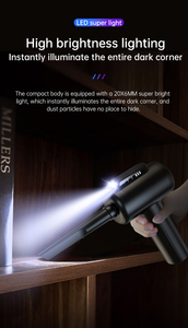 <span class=keywords><strong>2025</strong></span> Mini Turbo không chổi than Blower gió cao máy bay phản lực cho xe làm sạch không khí mạnh mẽ Máy sấy DIY lớp New Mini bạo lực - Product Image 3