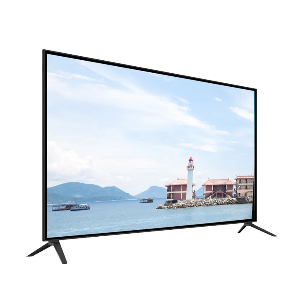 AMV 50 pollici smart tv telecomando proiezione pannello piatto originale digitale personalizzato nero vuoto LCD Hotel TV Smart Tv 50