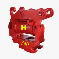 HOMIE Coupleur d'attelage rapide inclinable hydraulique Powertilt pour changement de godet kx161-3a Kubota avec MS03 à vendre