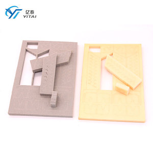 Machine de découpe à jet d'eau verticale automatique YITAI pour éponge, <span class=keywords><strong>mousse</strong></span>, feuille de caoutchouc EVA avec haute précision (+/-0,1 mm) 2 axes - Product Image 4