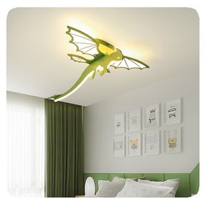 Dessin animé créatif chambre d'enfants <span class=keywords><strong>dinosaure</strong></span> lumière garçon chambre feu dragon forme spectre complet protection des yeux <span class=keywords><strong>plafonnier</strong></span> - Product Image 5