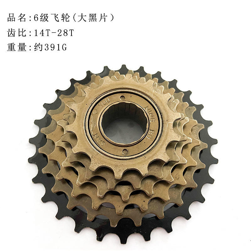 (Level 6 flywheel big black film)