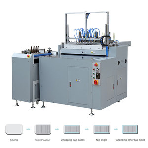 Nouvelle machine automatique de fabrication de boîtiers de livres en cuir rigide avec PLC et composants à engrenages, marque XINWEI, 220V - Product Image 4