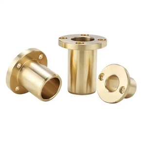 Jdb jfb oiless bụi cây đồng tay áo Brass hướng dẫn vòng bi xi lanh ống lót khoan Graphite mang đồng, nửa trục ỐNg Lót - Product Image 4