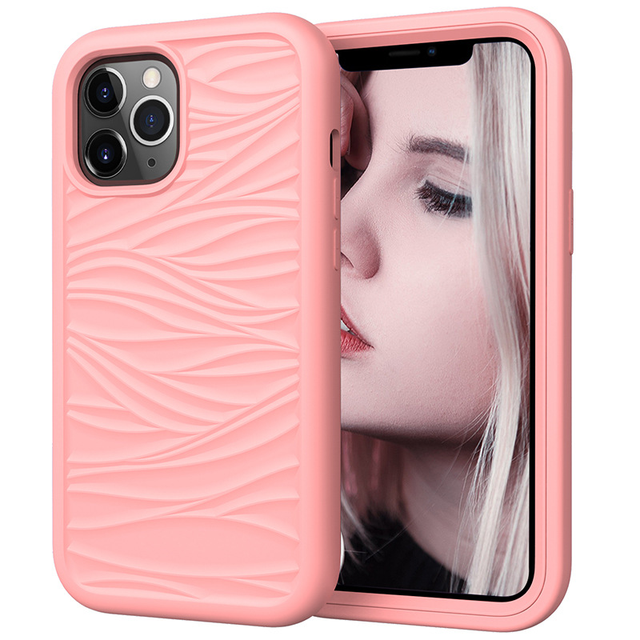 2025 High Quality Silicone Colorful Soft Small Ripple Mobile Phone Case Cover for iPhone 12 Mini