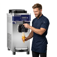 Gepasteuriseerde ijsmachine, enkelvoudige kop, aanrechtmodel, 14 dagen zonder reiniging, voor café/winkel