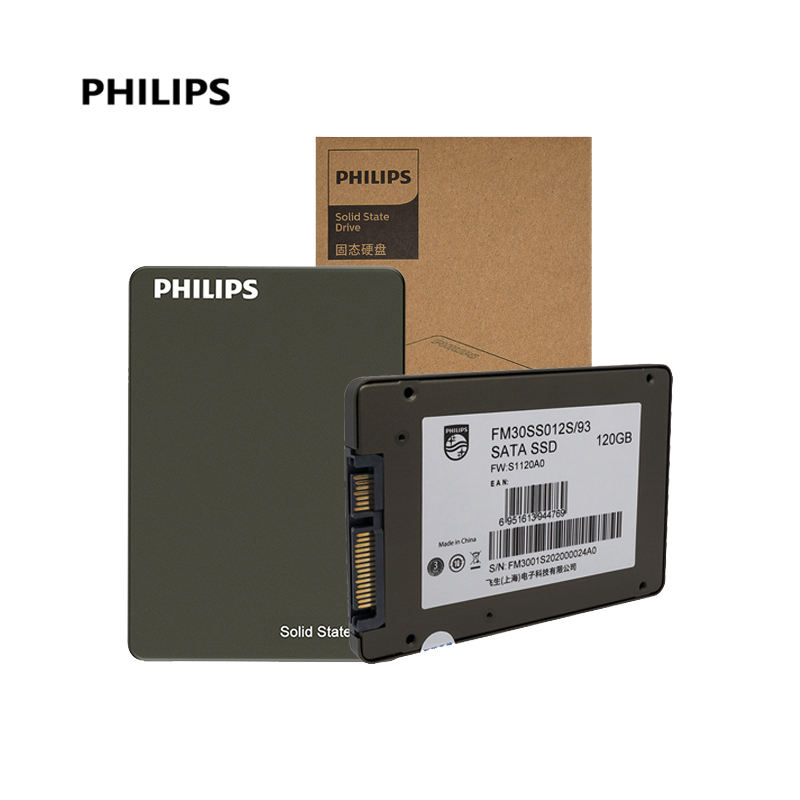 Phili Computer Sata Solid State Drive 120GB 240GB Hard Disk 500gb 1TB 2TB  Hhd External Ssd 480gb for Pc Laptop