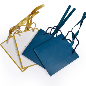 Wholesale Luxury Paper Bag Custom <b>Print</b> Logo Reusable Eco Shopping Bags Customize - Product Image 6