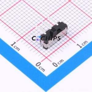 MSK-22D18G2 051 Slide Switch DIP Switch Double Pole Double Throw Rectangle Pin Header PC Pin Right Angle Insert - Product Image 1